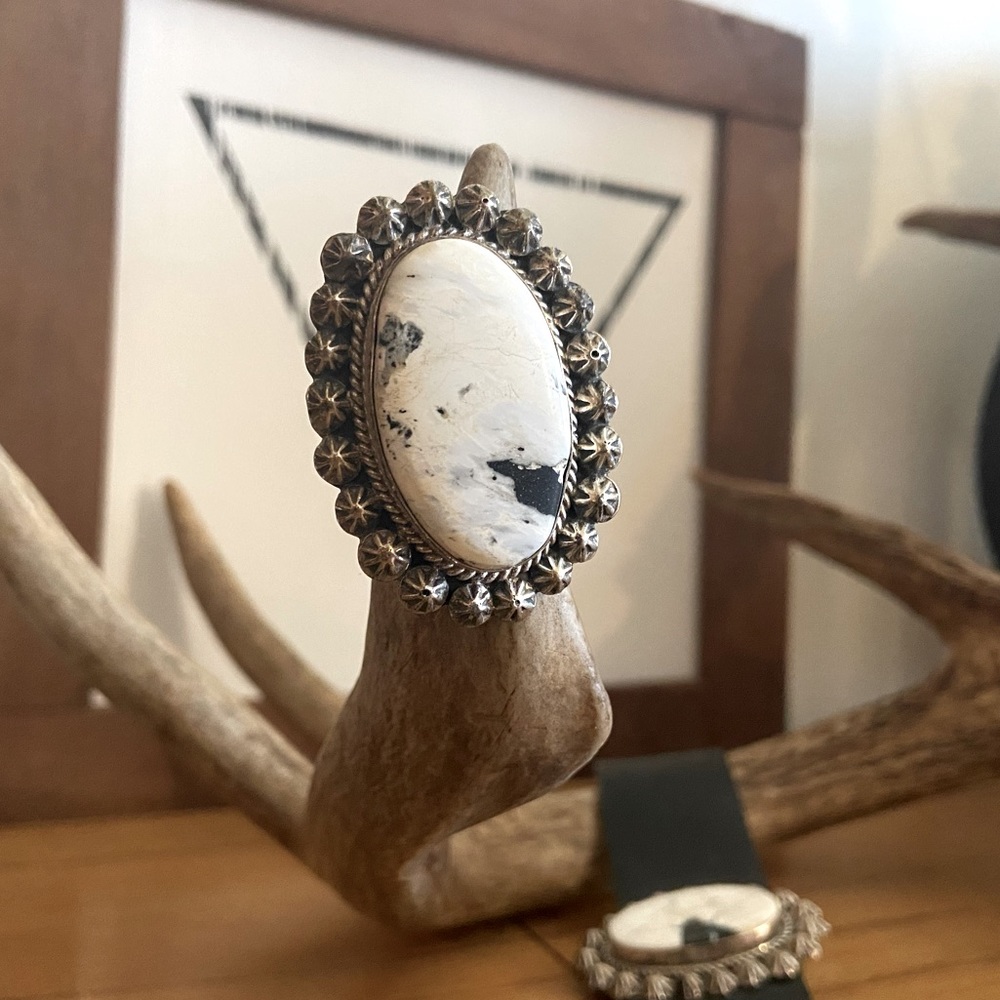 White Buffalo Ring